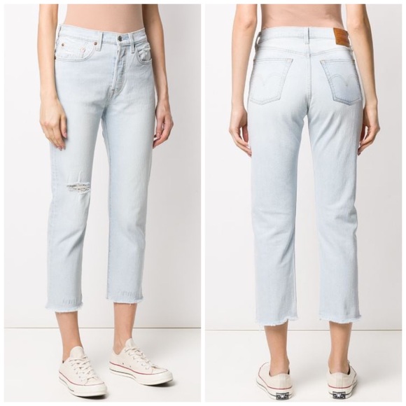 Levi's Denim - 🔥Host Pick🔥 Levi’s 501 High Rise Straight Leg Crop Jean